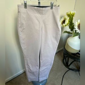 Tan khaki pants with zipper on the side from Old Navy!